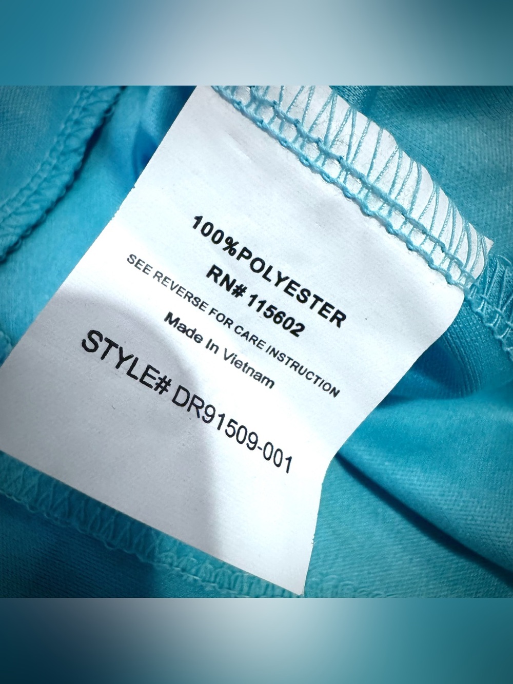 Lush Teal Turquoise Chiffon Mini Dress XS Flowy Elastic Waist Sheer Overlay - Picture 6 of 13